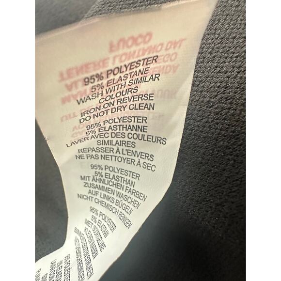 Boohoo Black Tie Waist Light Blazer Jacket Work Career  Women’s Plus Size 14 - Picture 9 of 9